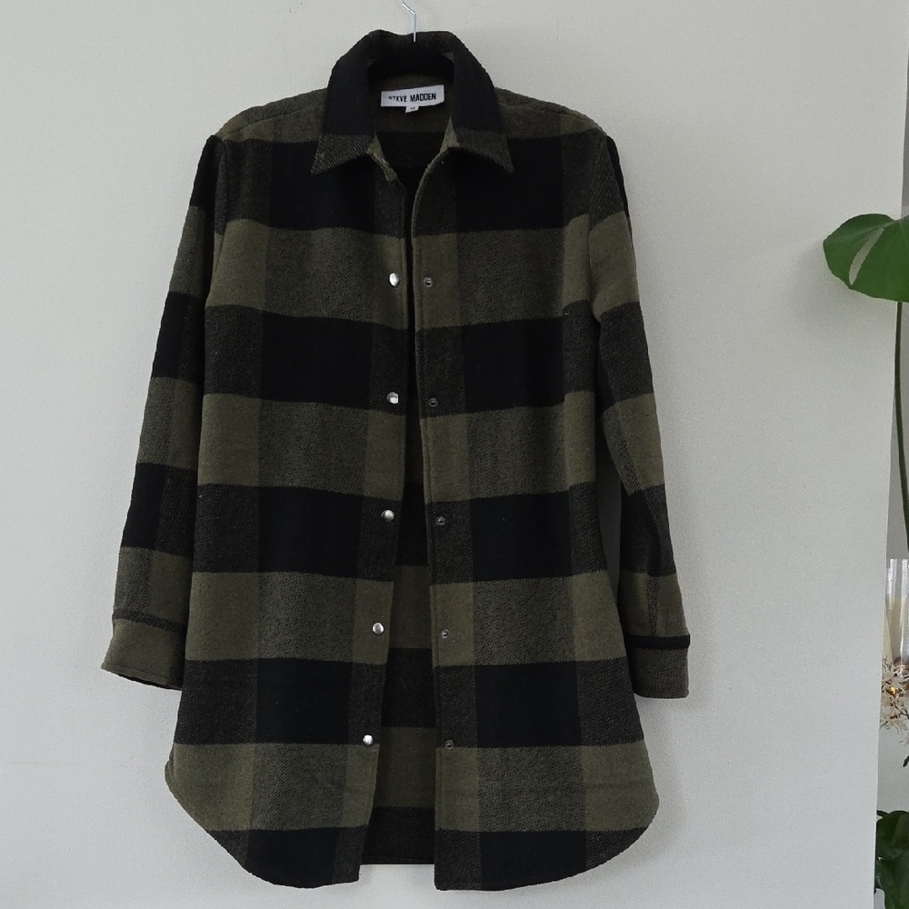 Steve Madden Black and Olive Jacket